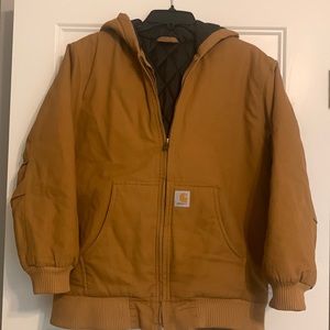 Boys hooded heavy weight jacket